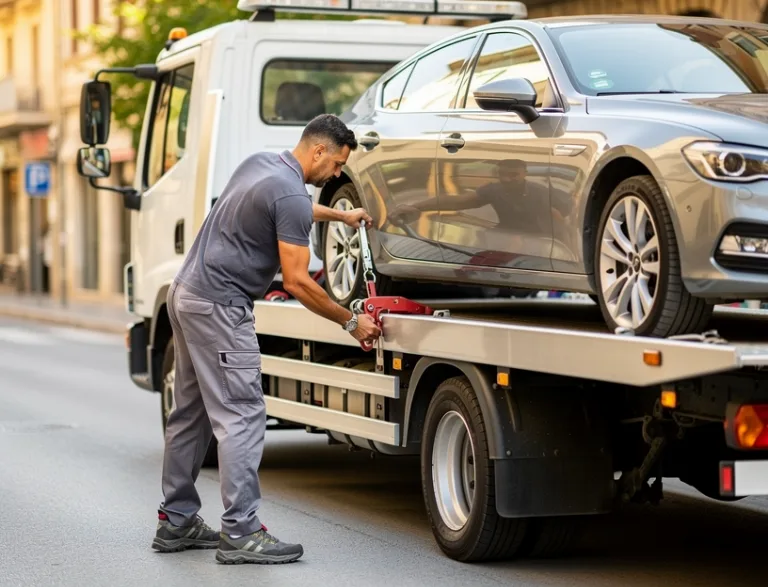 Grúa servicio en Badalona